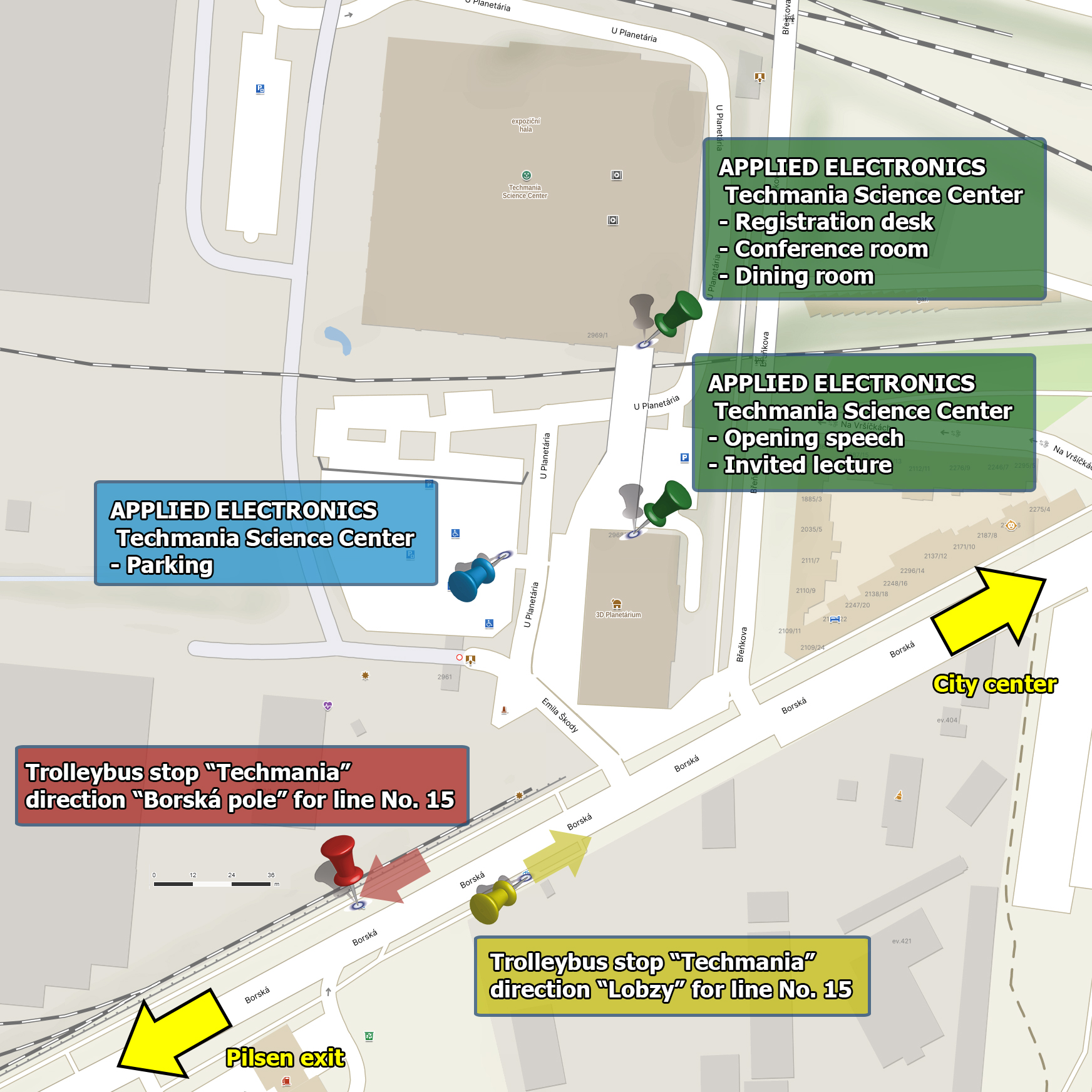 Techmania - Map